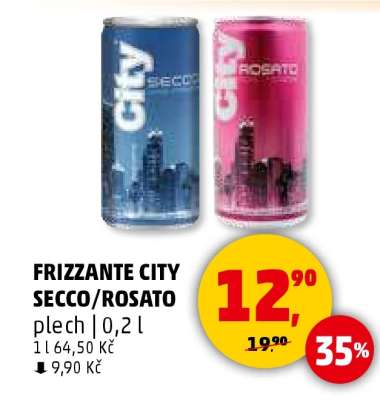 FRIZZANTE CITY SECCO/ ROSATO