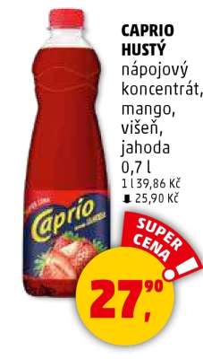 CAPRIO HUSTÝ nápojový koncentrát