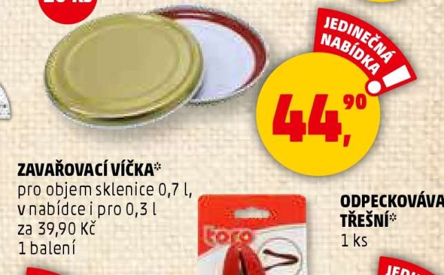 Zavařovací víčka