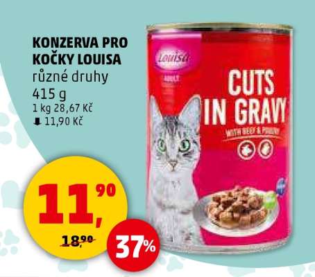 KONZERVA PRO KOČKY LOUISA