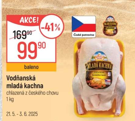 Vodňanská mladá kachna