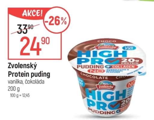 Zvolenský Protein puding