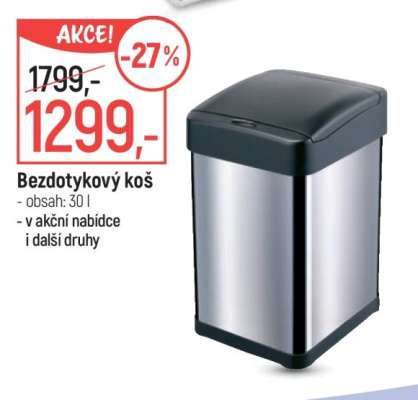 Bezdotykový koš