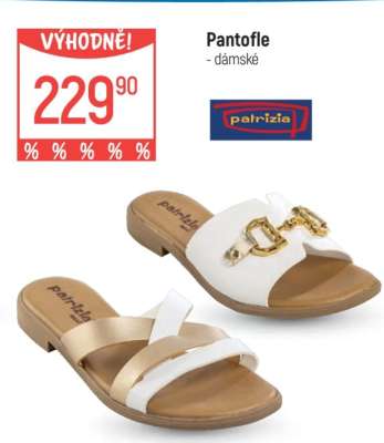 Pantofle dámské