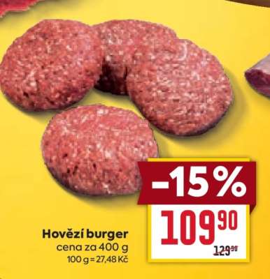 Hovězí burger