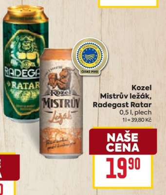 Kozel Mistrův ležák, Radegast Ratar