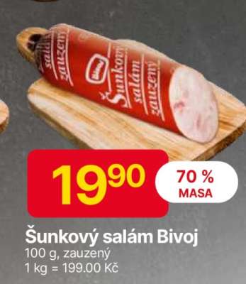 Šunkový salám Bivoj