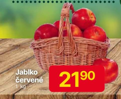 Jablko červené