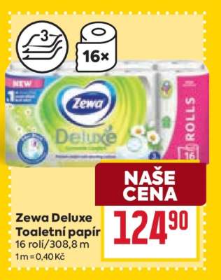 Zewa Deluxe Toaletní papír
