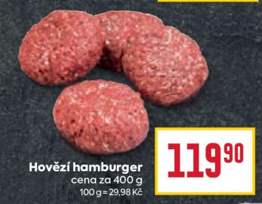 Hovězí hamburger