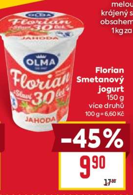 Florian Smetanový jogurt