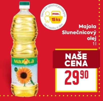 Majola Slunečnicový olej
