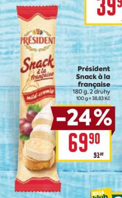 Président Snack à la francaise