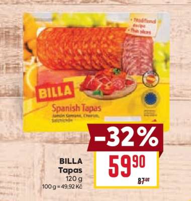 BILLA Tapas