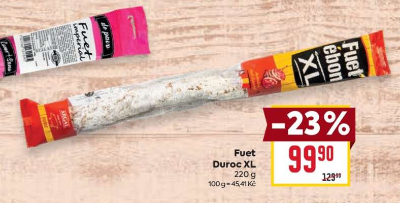 Fuet Duroc XL