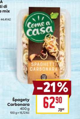 Špagety Carbonara