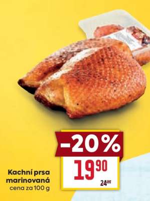 Kachní prsa marinovaná