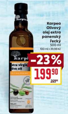 Karpea Olivový olej extra panenský řecký