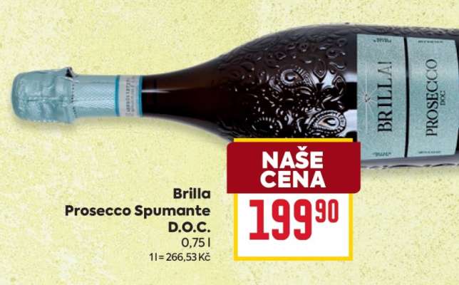 Brilla Prosecco Spumante D.O.C.