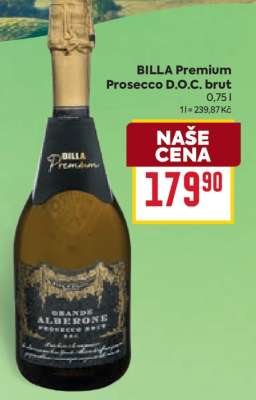 BILLA Premium Prosecco D.O.C. brut