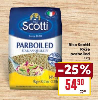 Riso Scotti Rýže parboiled 1kg