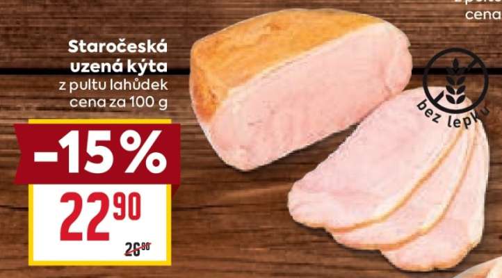 Staročeská uzená kýta