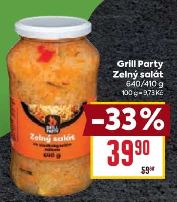 Grill Party Zelný salát