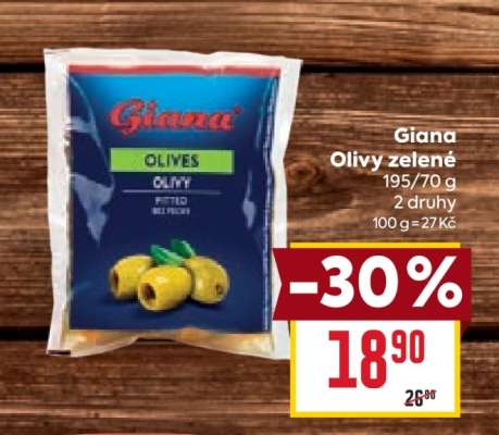 Giana Olivy zelené