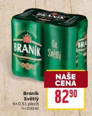 Braník světlý