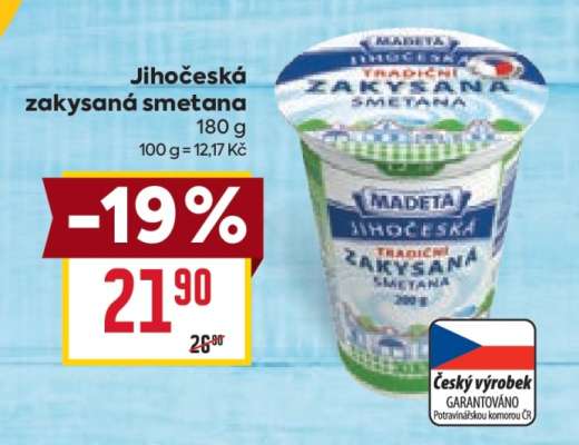 Jihočeská zakysaná smetana