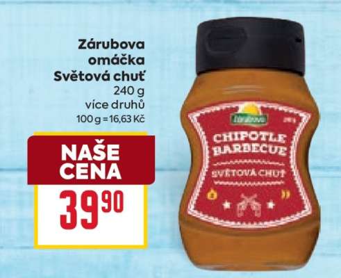Zárubova omáčka Světová chuť