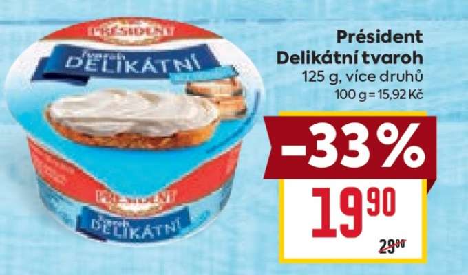 Président Delikátní tvaroh