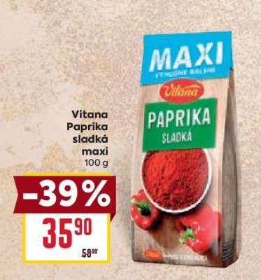 Vitana Paprika sladká maxi