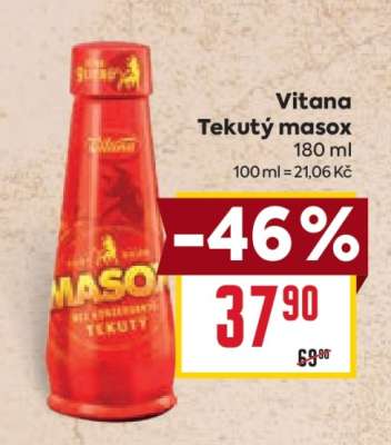 VITANA TEKUTÝ MASOX