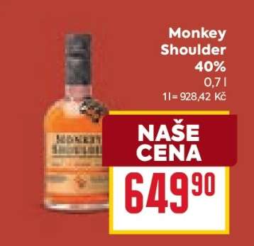 MONKEY SHOULDER 40 %