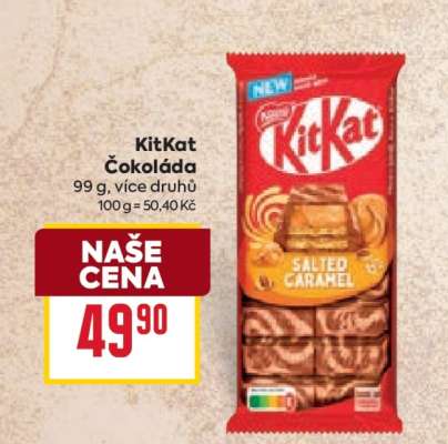 KITKAT ČOKOLÁDA