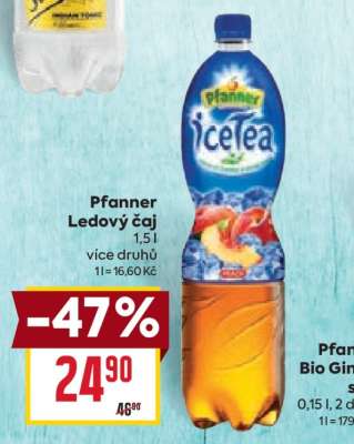 Pfanner Ledový čaj