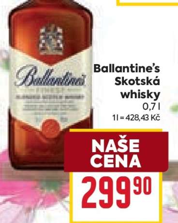 Ballantine’s Skotská whisky