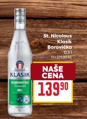 St. Nicolaus Klasik Borovička