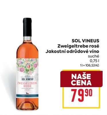 SOL VINEUS Zweigeltrebe rosé