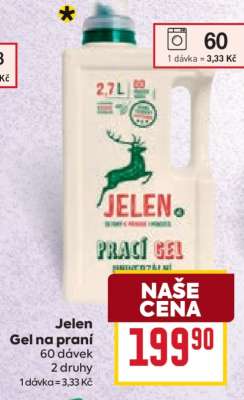 JELEN Gel na praní