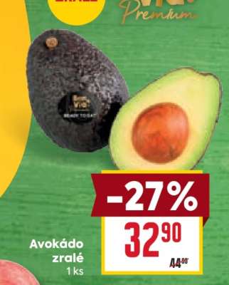 Avokádo zralé