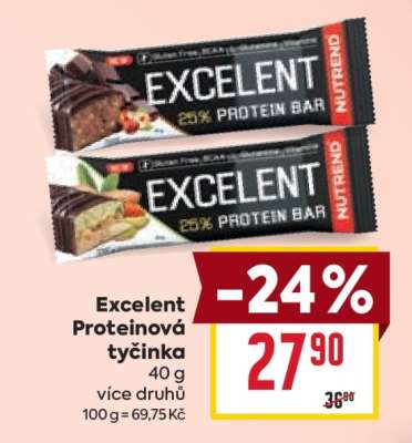 Excelent Proteinová tyčinka