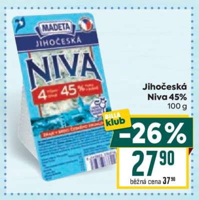 Jihočeská niva 45%