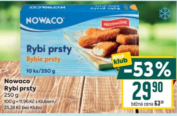 Nowaco Rybí prsty