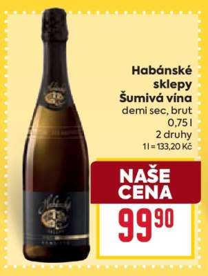 Habánské sklepy Šumivá vína