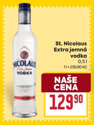 St. Nicolaus Extra jemná vodka