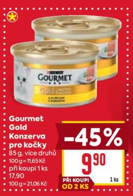 GOURMET GOLD Konzerva pro kočky