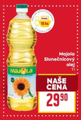 Majola Slunečnicový olej