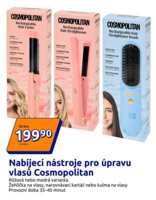 Nabíjecí nástroje pro úpravu vlasů Cosmopolitan